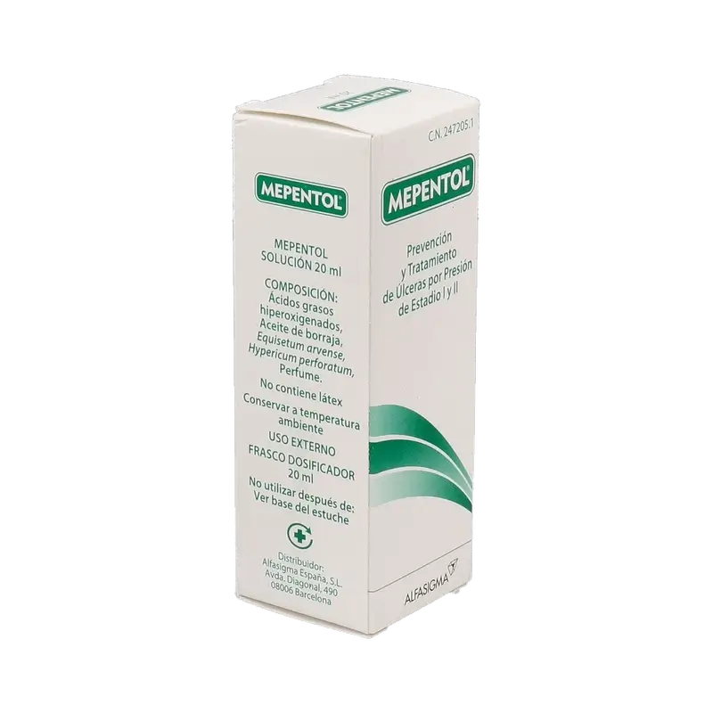 Mepentol en vaporisateur, 4 x 20 ml