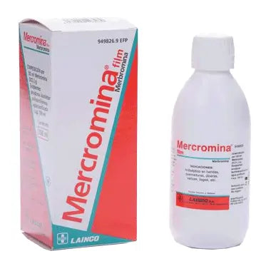 Mercurochrome Film 20 mg/ml Topical Solution 250 ml