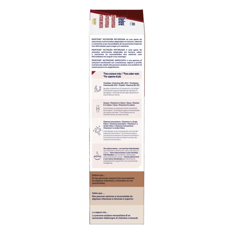 Meritene Nutrition Renforcée Céréales Instantanées - Cacao , 1 sachet de 520 grammes