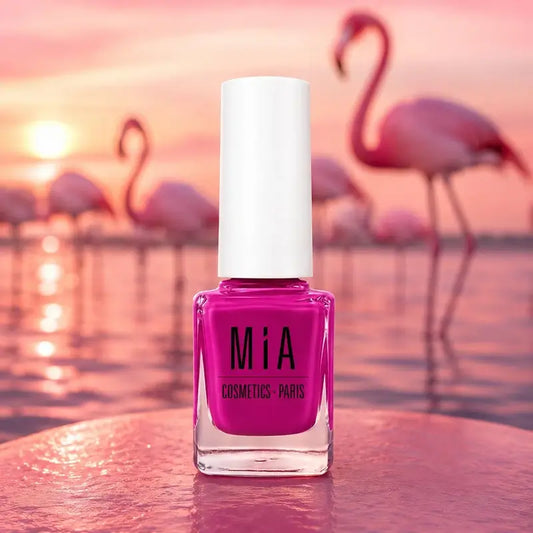 Mia Cosmetics Paris, vernis à ongles Flamingo Glow Radiant Glow, 11 ml