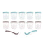 Miniland Set Of 10 Terra Airtight Containers 200Ml