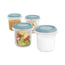 Miniland Set Of 4 Hermisized Ocean Airtight Set 200Ml