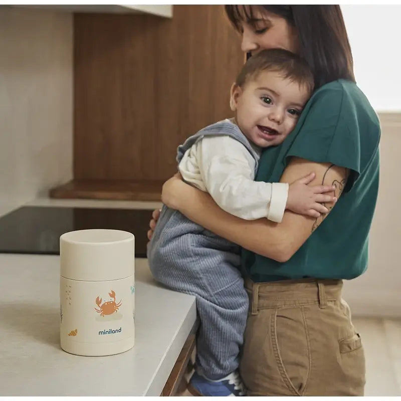 Thermos solide Miniland 600 ml Crabsy.