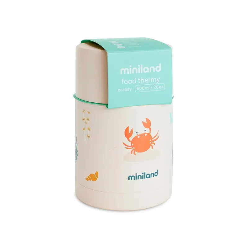 Thermos solide Miniland 600 ml Crabsy.