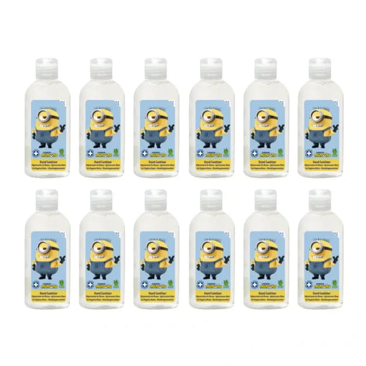 Acofar Gel hydroalcoolique pour enfants Minions, 12x100 ml