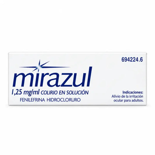 Mirazul 1,25mg/ml Collyre Solution 10 ml