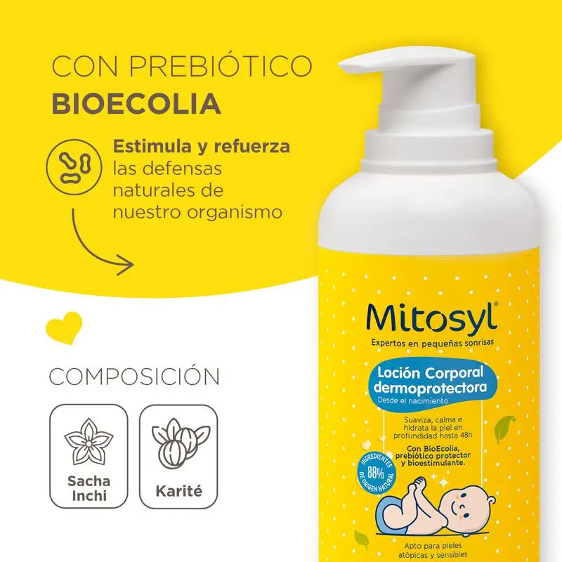 Mitosyl Baby Lotion corporelle dermo-protectrice, 400 ml