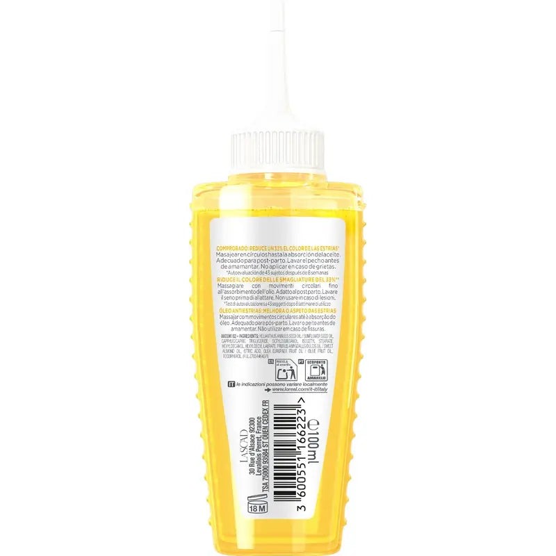 Mixa Huile anti-vergetures, 100 ml