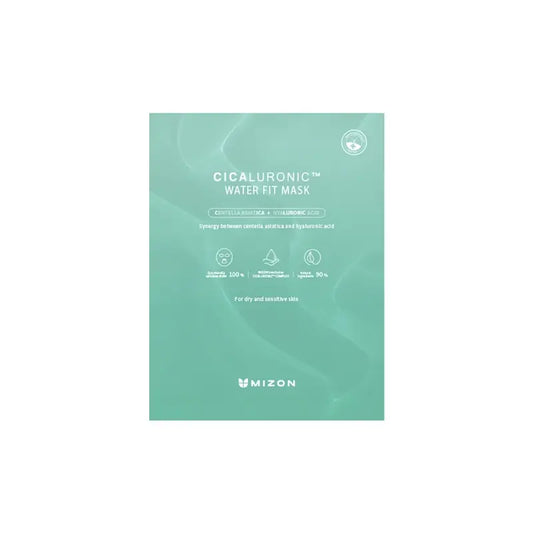 Mizon Cicaluronic Water Fit Mask, 24 gr