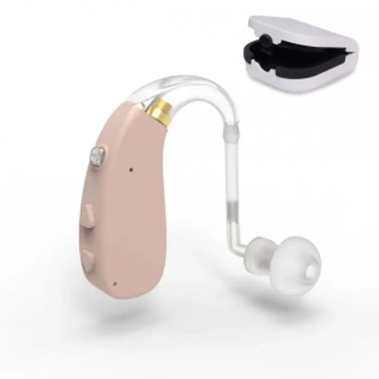 Amplificateur de son Mobiclinic - 3 modes de réduction du bruit - 5 niveaux de volume - Rotation à 360° - Discret - Earplus 1