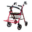Mobiclinic Andador 4 Ruedas Plegable Con Asiento Y Respaldo 