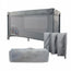 Mobiclinic Mofli Lit de Voyage Pliable Gris