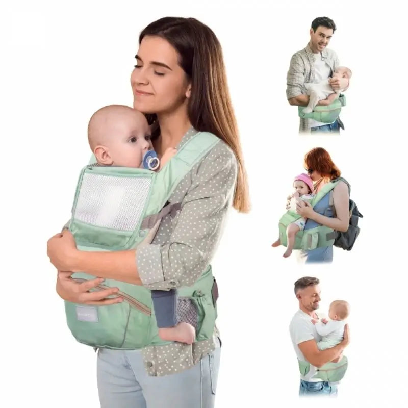 Porte-bébé Mobiclinic Moley 6 en 1 Vert