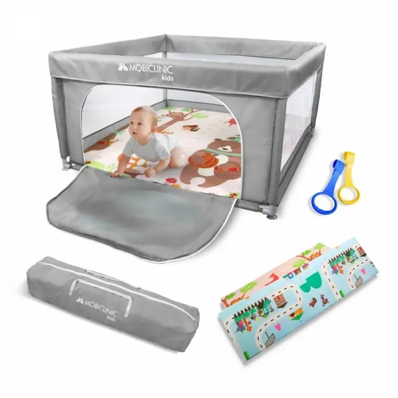Mobiclinic Happyland aire de jeux pliable Gris