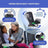 Mobiclinic Siège auto pour bébé Lionfix Max 100-150 Cm Noir