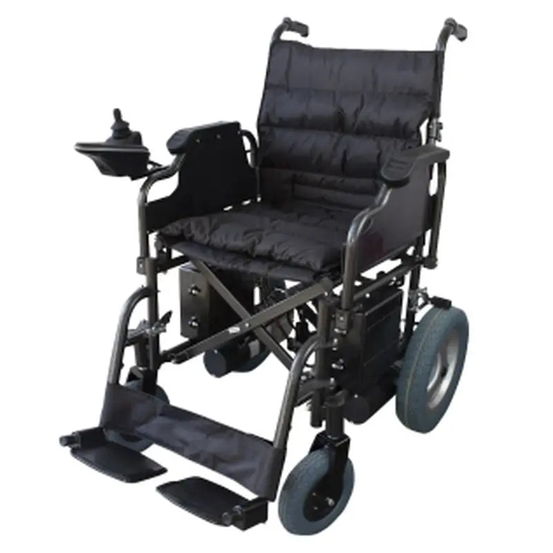 Fauteuil roulant électrique pliant Mobiclinic - Auton. 20 Km - 20Ah - Moteur - Acier - Noir - Cenit