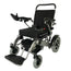 Mobiclinic Fauteuil roulant électrique pliant 17 Km Aluminium Réglable Sûr et Confortable Troya