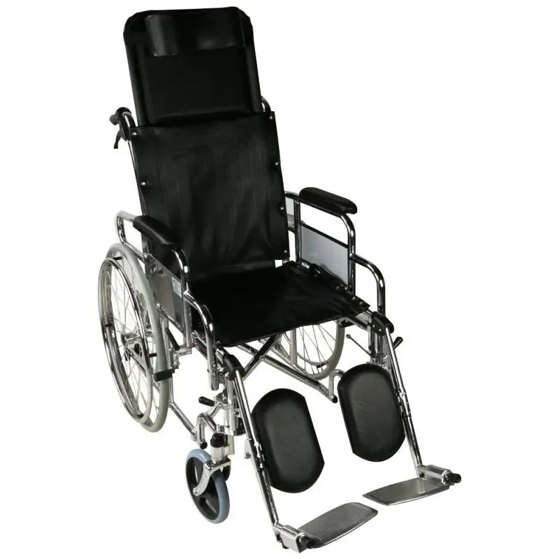 Mobiclinic Folding Wheelchair With Recliner Backrest