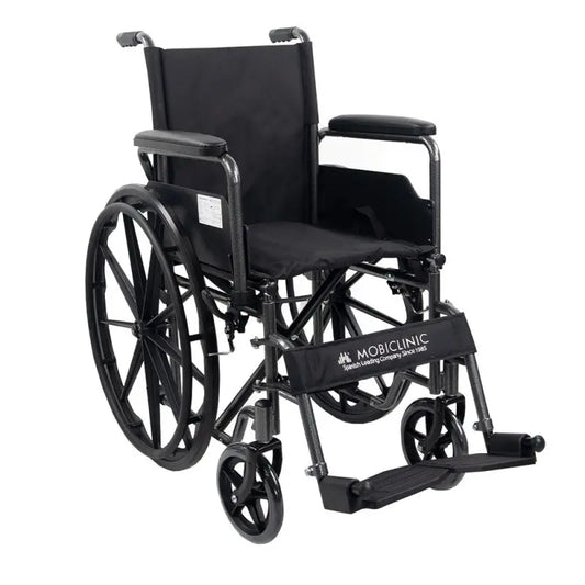 Mobiclinic Folding Wheelchair With Removable Rear Wheels