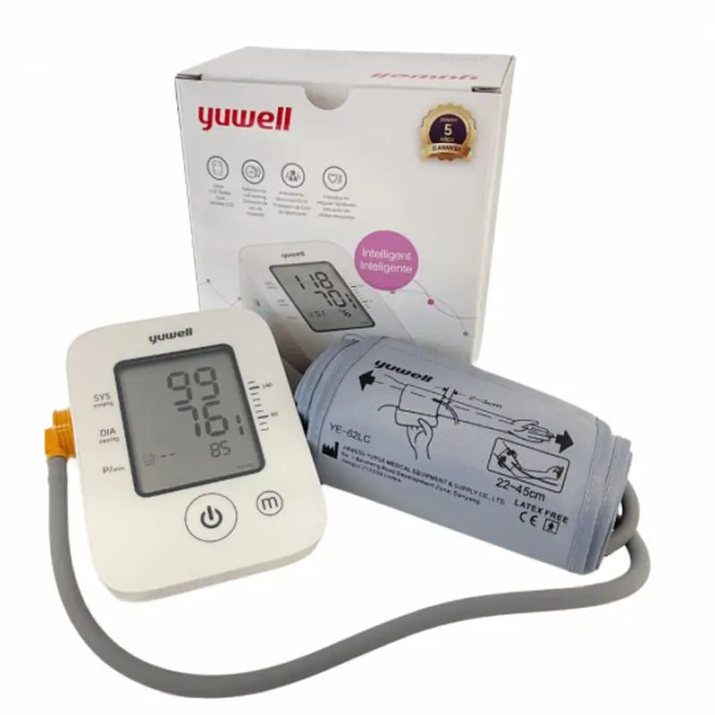 Mobiclinic Tensiomètre numérique automatique avec mémoire, bras, YE660D Blanc, 1 unité