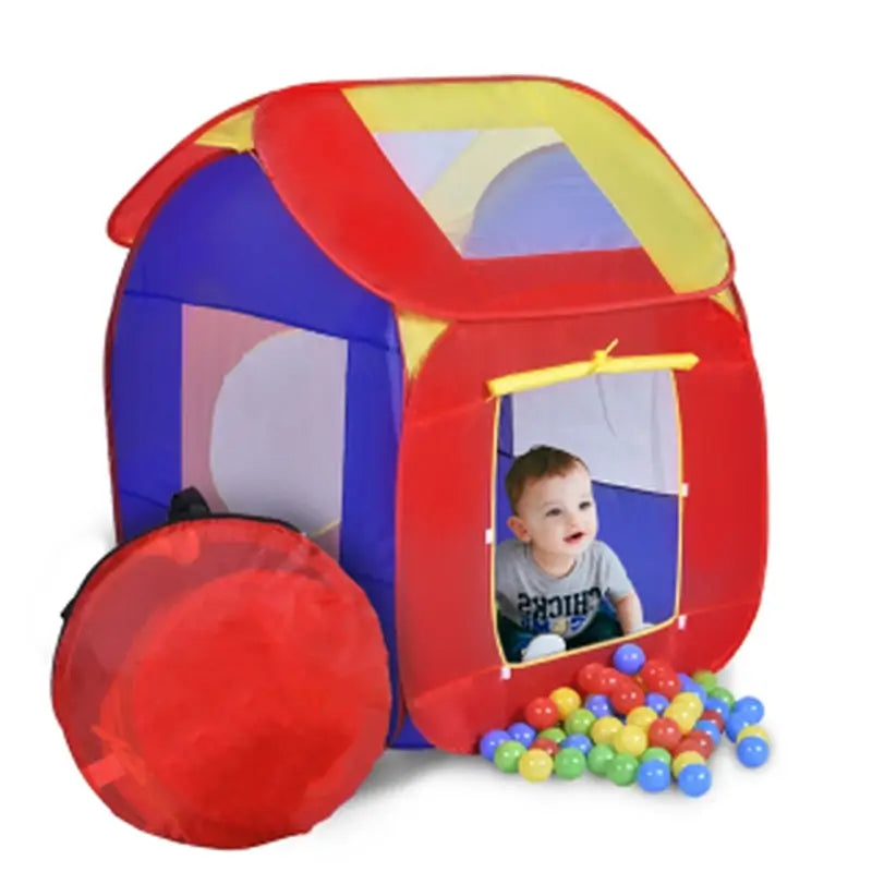 Mobiclinic Tente de jeux pour enfants - pliable - respirante - avec balles - Aventures