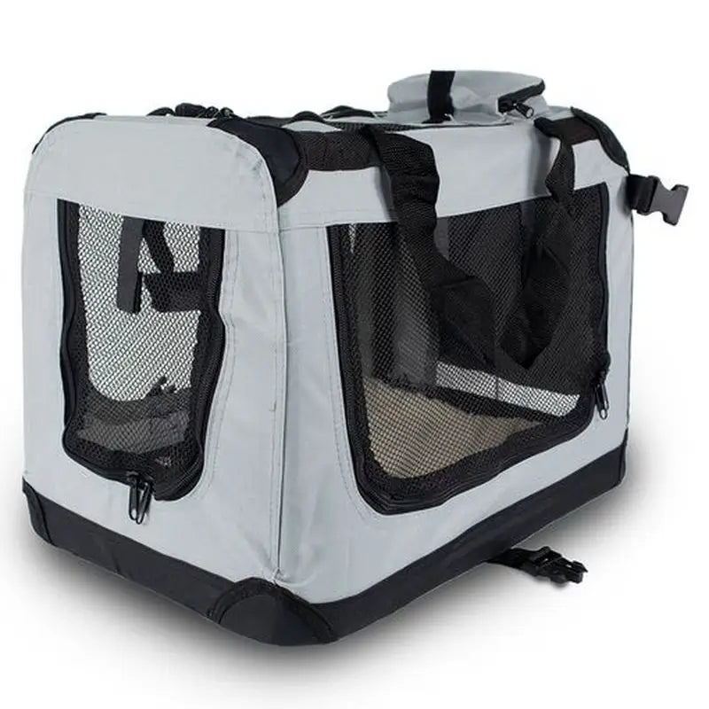 Mobiclinic Pet Carrier pliable Grey Baloo Size S
