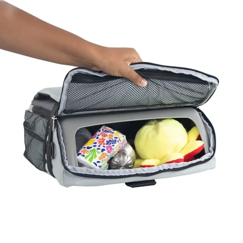 Chaise haute de voyage pliante Mobiclinic Monkey Gris