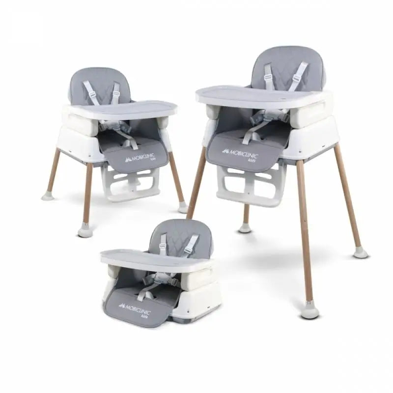 Mobiclinic Chaise Haute Kiara Evolutionary 3 In 1 Grey