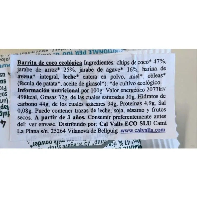 Mogli Bâtons de noix de coco 20pcs Eco