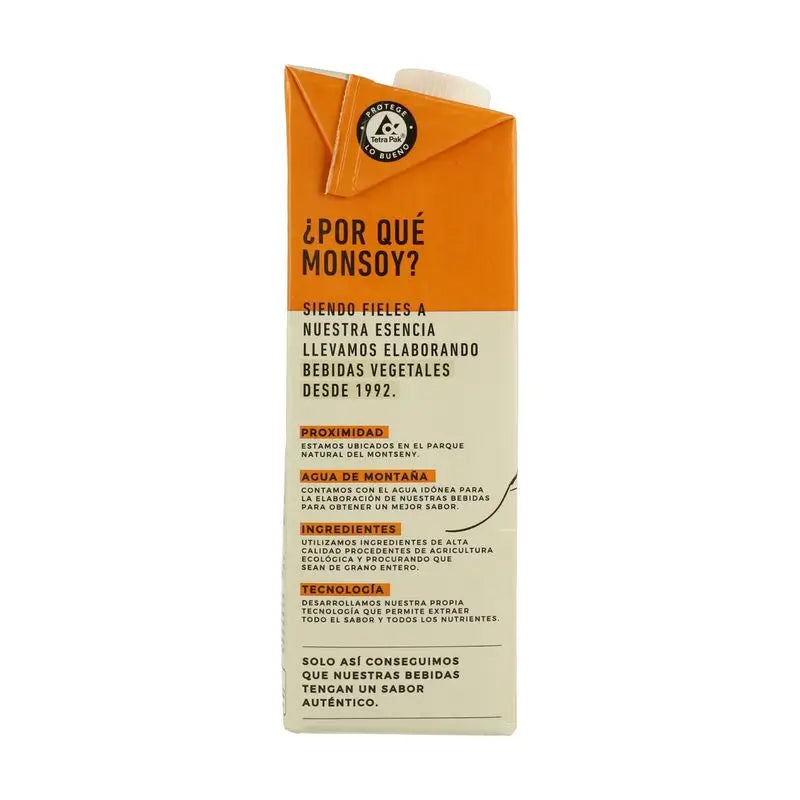 Monsoy Boisson végétale à l'avoine 1Lt 6Pcs Bio