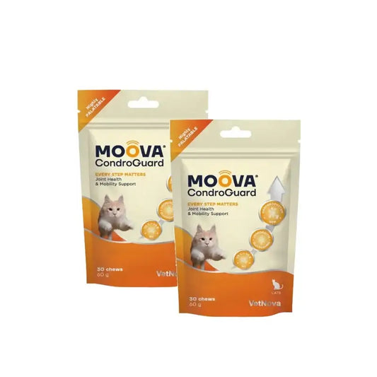 Moova Condroguard pour chats, 30 comprimés à mâcher, lot de 2