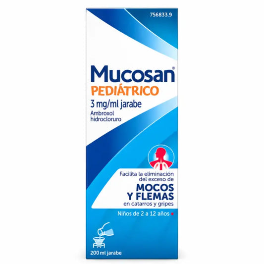 Mucosan Pédiatrie 15 Mg/5 ml Sirop 200 ml