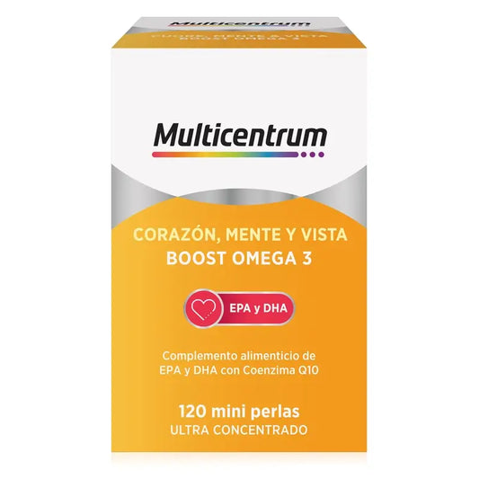 Multicentrum Boost Omega 3 , 120 comprimés