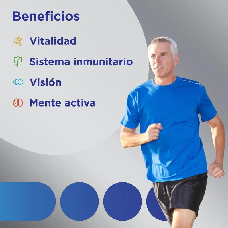 Multicentrum Man 50+ Complément alimentaire multivitaminé, 90 comprimés