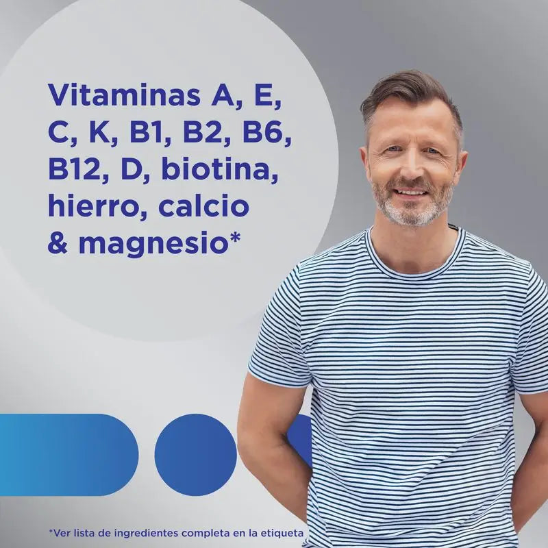 Multicentrum Man 50+ Complément alimentaire multivitaminé, 90 comprimés