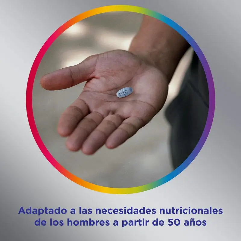 Multicentrum Man 50+ Complément alimentaire multivitaminé, 90 comprimés