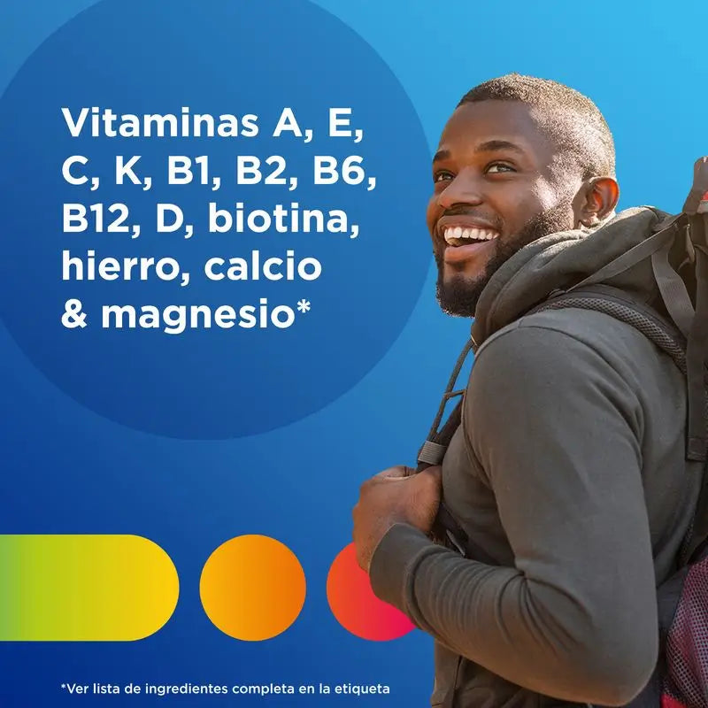 Multicentrum Supplément alimentaire multivitaminé pour hommes, 30 comprimés