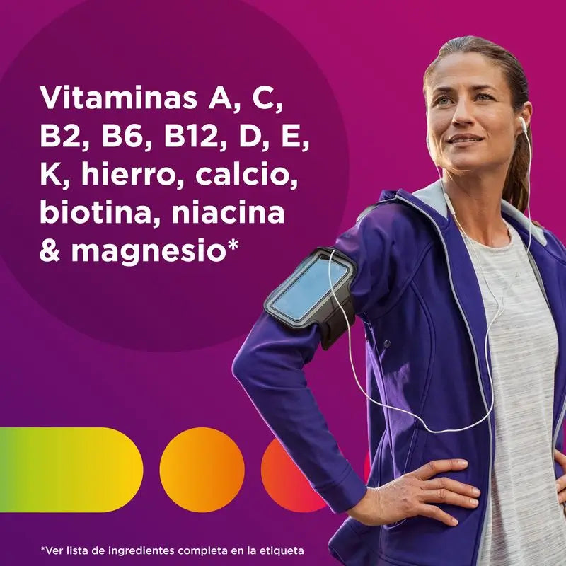 Multicentrum Complément alimentaire multivitaminé pour femmes, 30 comprimés