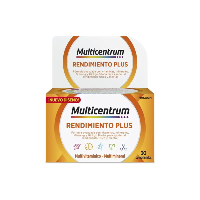 Multicentrum Performance Plus Multivitamine, 30 comprimés