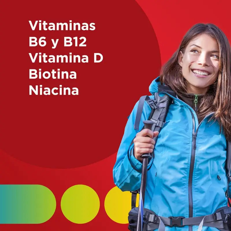 Multicentrum Vitagomis Energy, Complément alimentaire multivitaminé en gommes, 30 unités