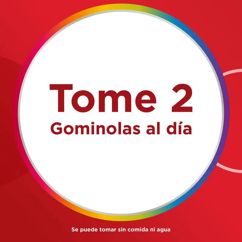 Multicentrum Vitagomis Energy, Complément alimentaire multivitaminé en gommes, 30 unités