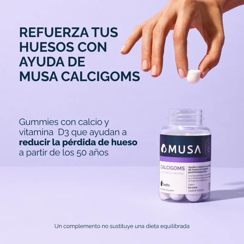 Musa Calcigoms Gummies Clacio, 30 gélules