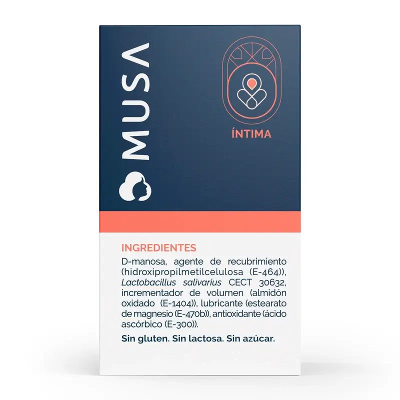 Musa Duplo Cistilacto Probiotique Cystite , 2 x 30 gélules