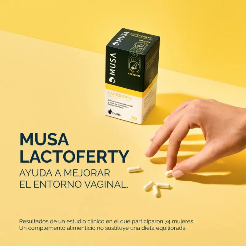 Musa Duplo Lactoferty Probiotique Fertilité , 2 x 30 gélules