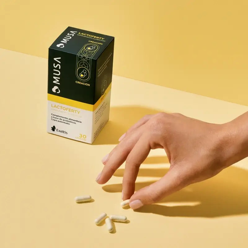 Musa Duplo Lactoferty Probiotique Fertilité , 2 x 30 gélules