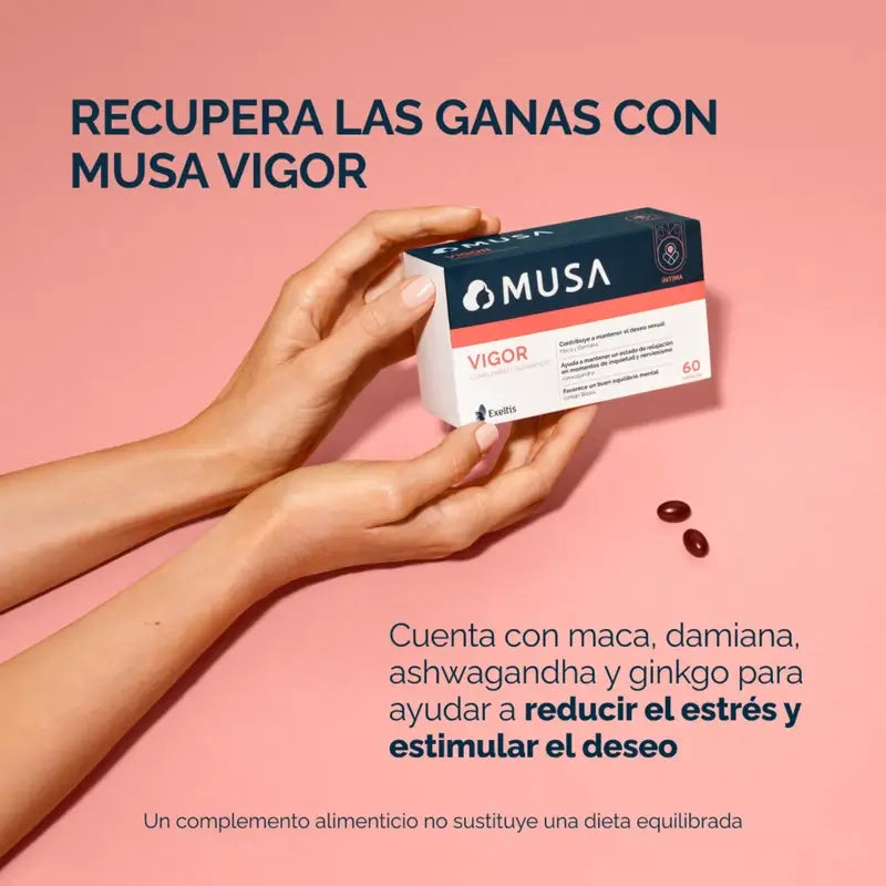 Musa Duplo Vigor Libido , 2 x 60 gélules