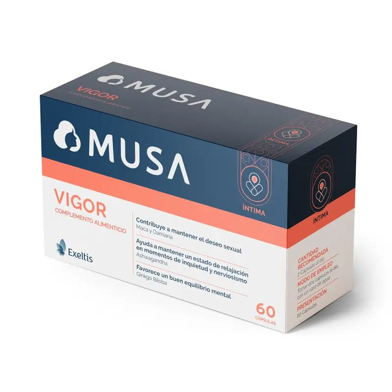 Musa Duplo Vigor Libido , 2 x 60 gélules