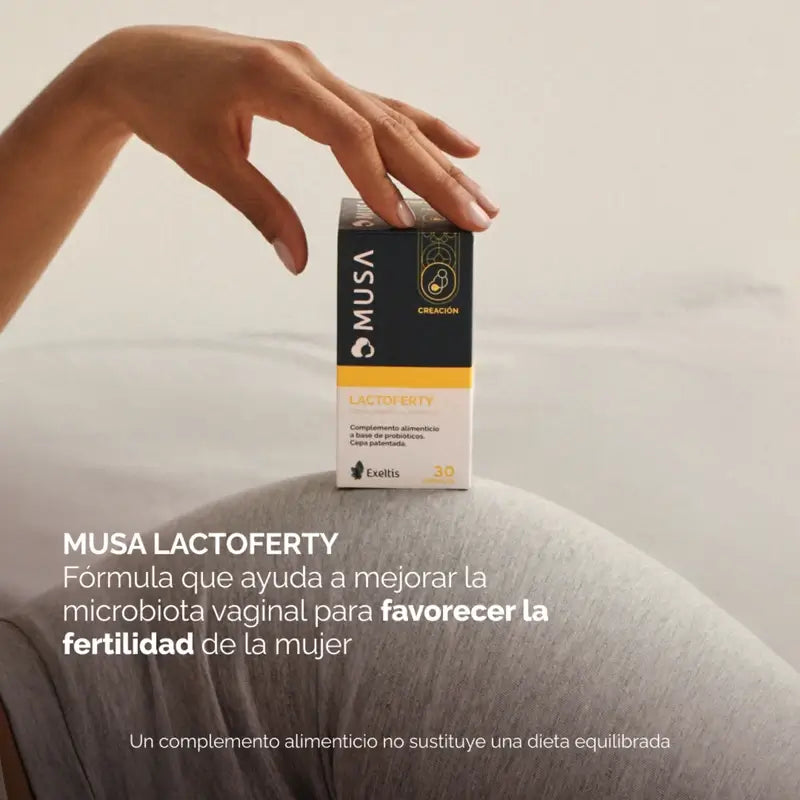 Musa Lactoferty Probiotique Fertilité, 30 gélules