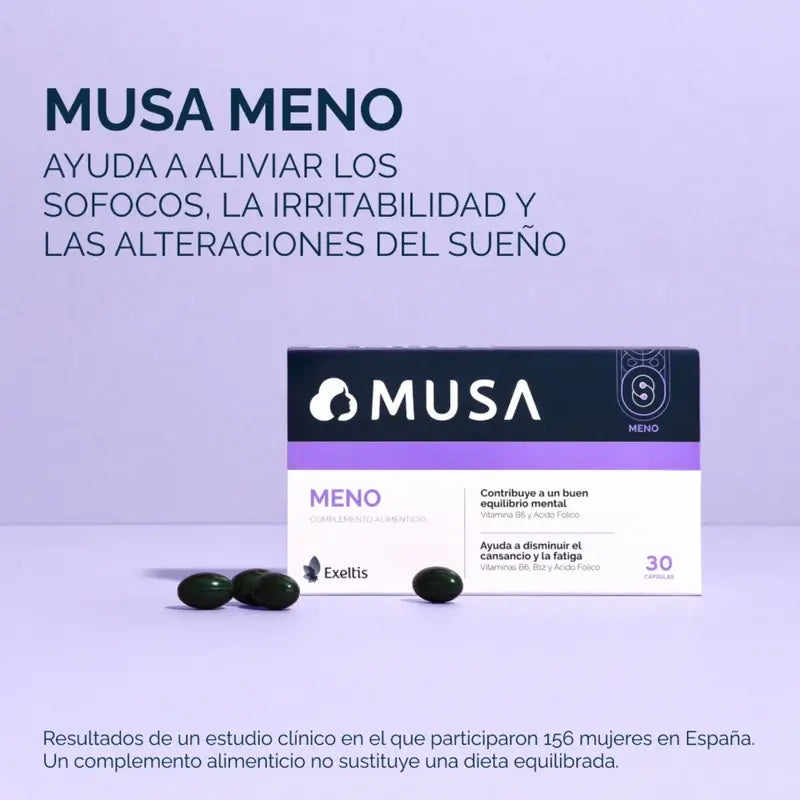 Musa Complément Alimentaire Ménopause, 30 gélules