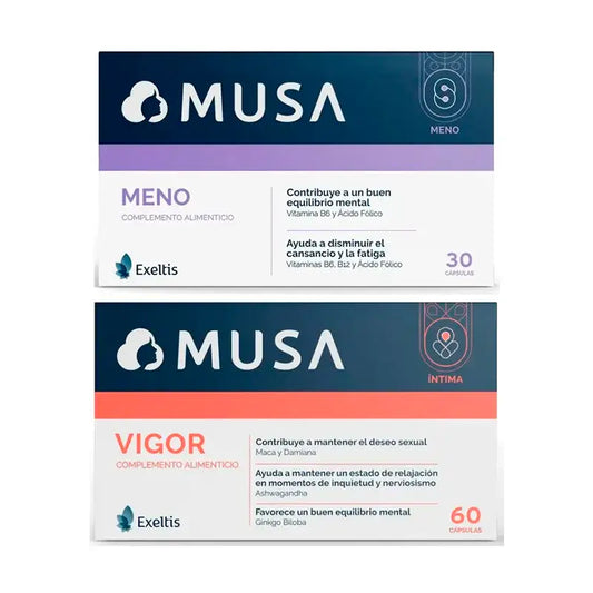 Musa Pack Menopause + Vigor Libido , 30 + 60 capsules
